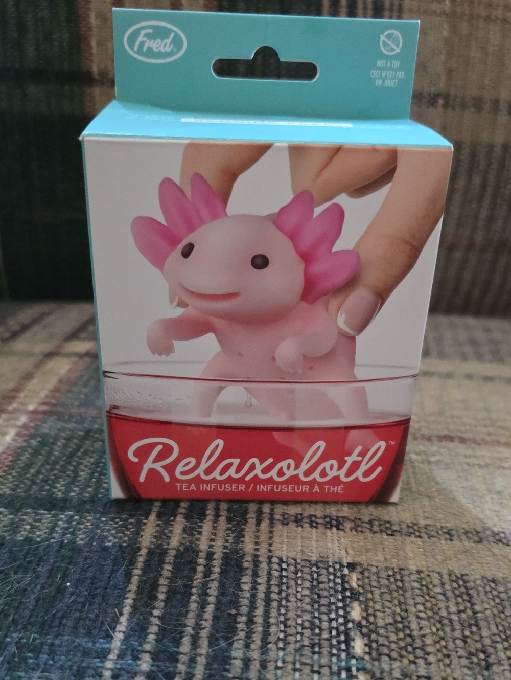 Fred Pink Axolotl Tea Infuser